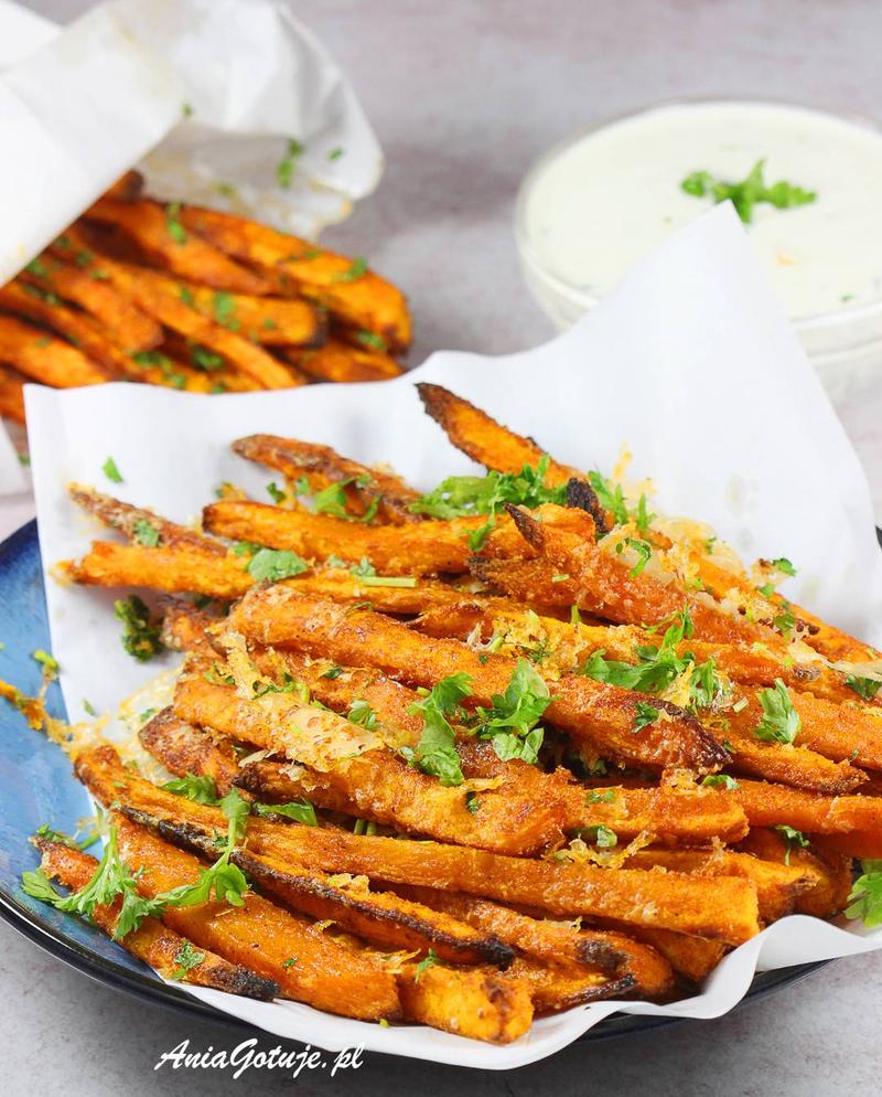 Zdrowe frytki dla niemowlaka