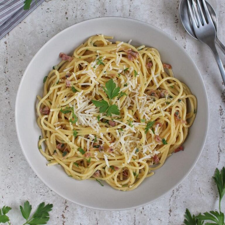 Lekka i Pyszna Carbonara Fit – Idealny Wybór na Zdrowy Posiłek
