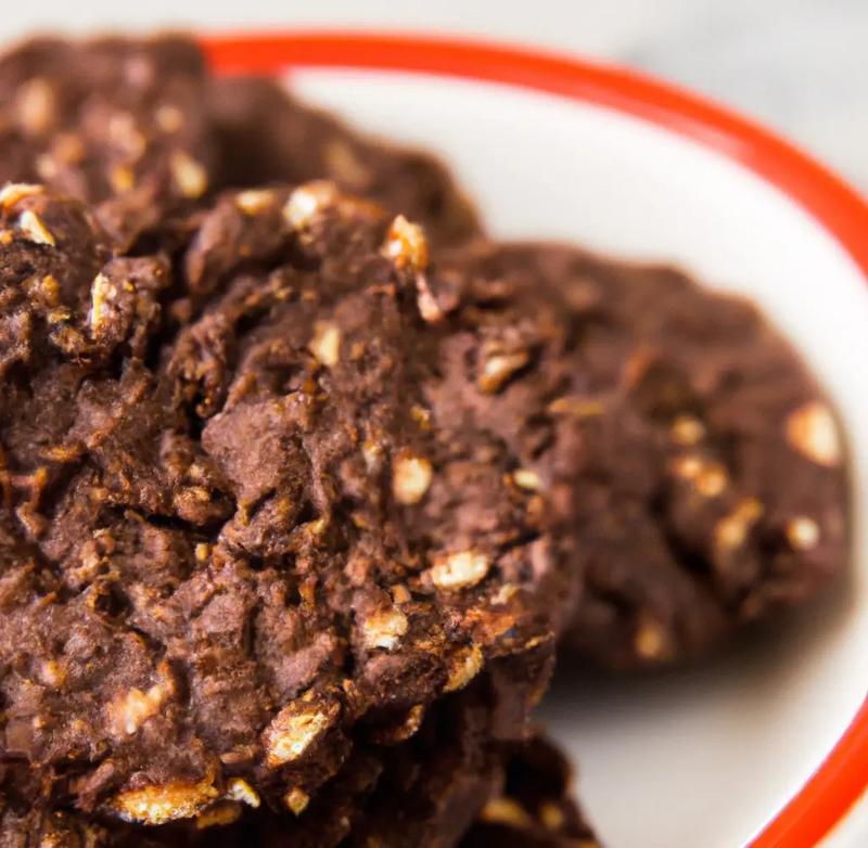 Ciasteczka owsiane z czekoladą