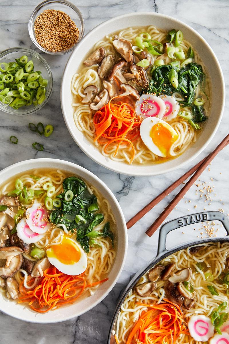 Etykieta jedzenia ramen