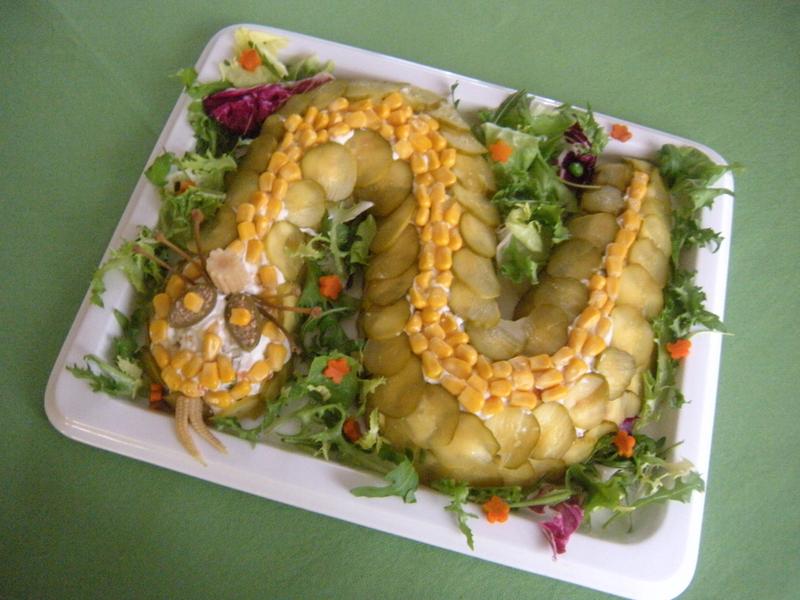 Kreatywne podanie sałatki