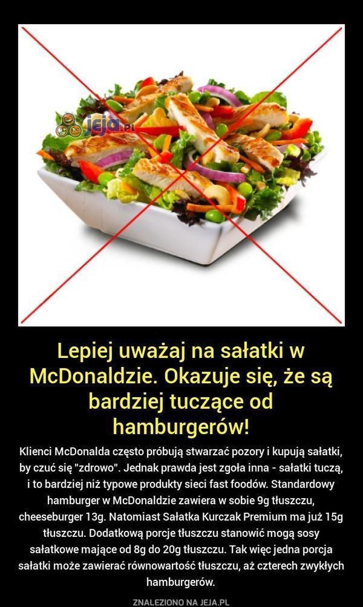 Wrażenia smakowe sałatek