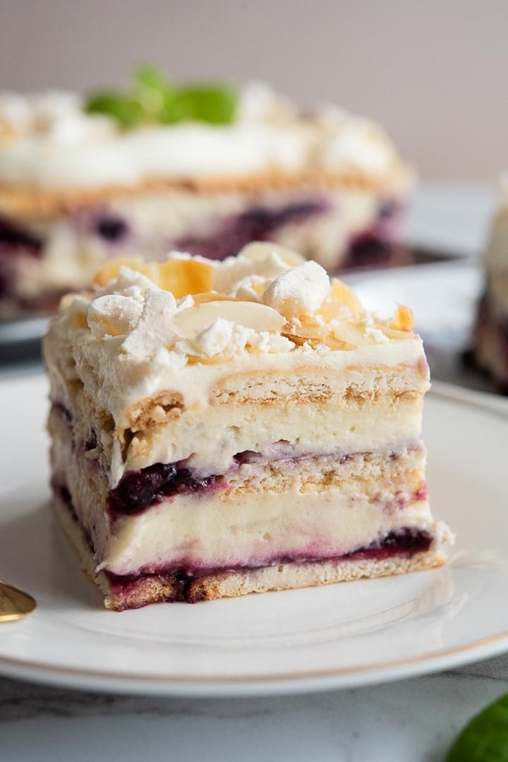 Deser z herbatnikami