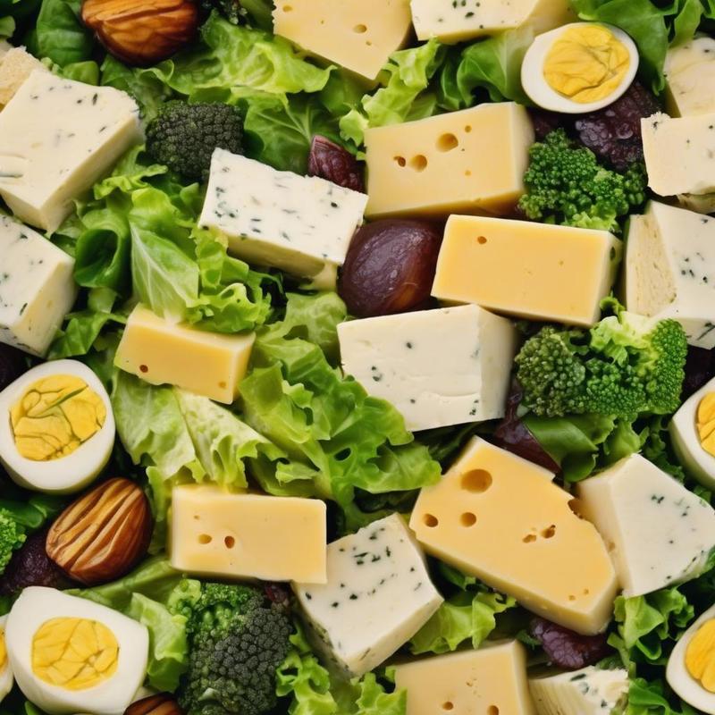 Dobór serów do sałatki