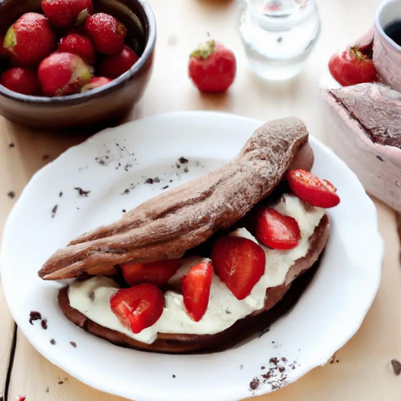 Fit omlet na słodko