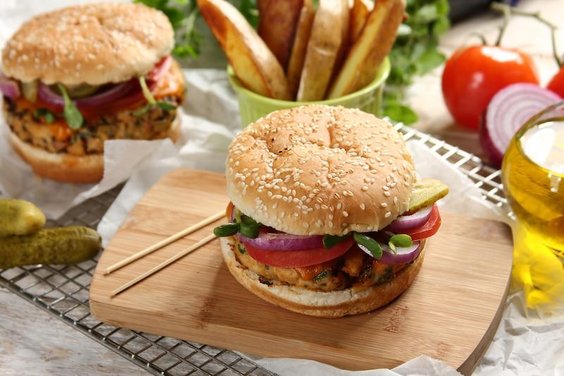 Idealne składniki burgery