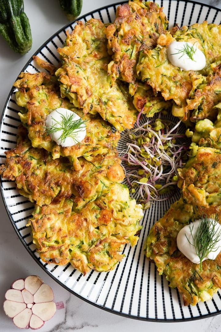 Placuszki cukiniowe dla dzieci