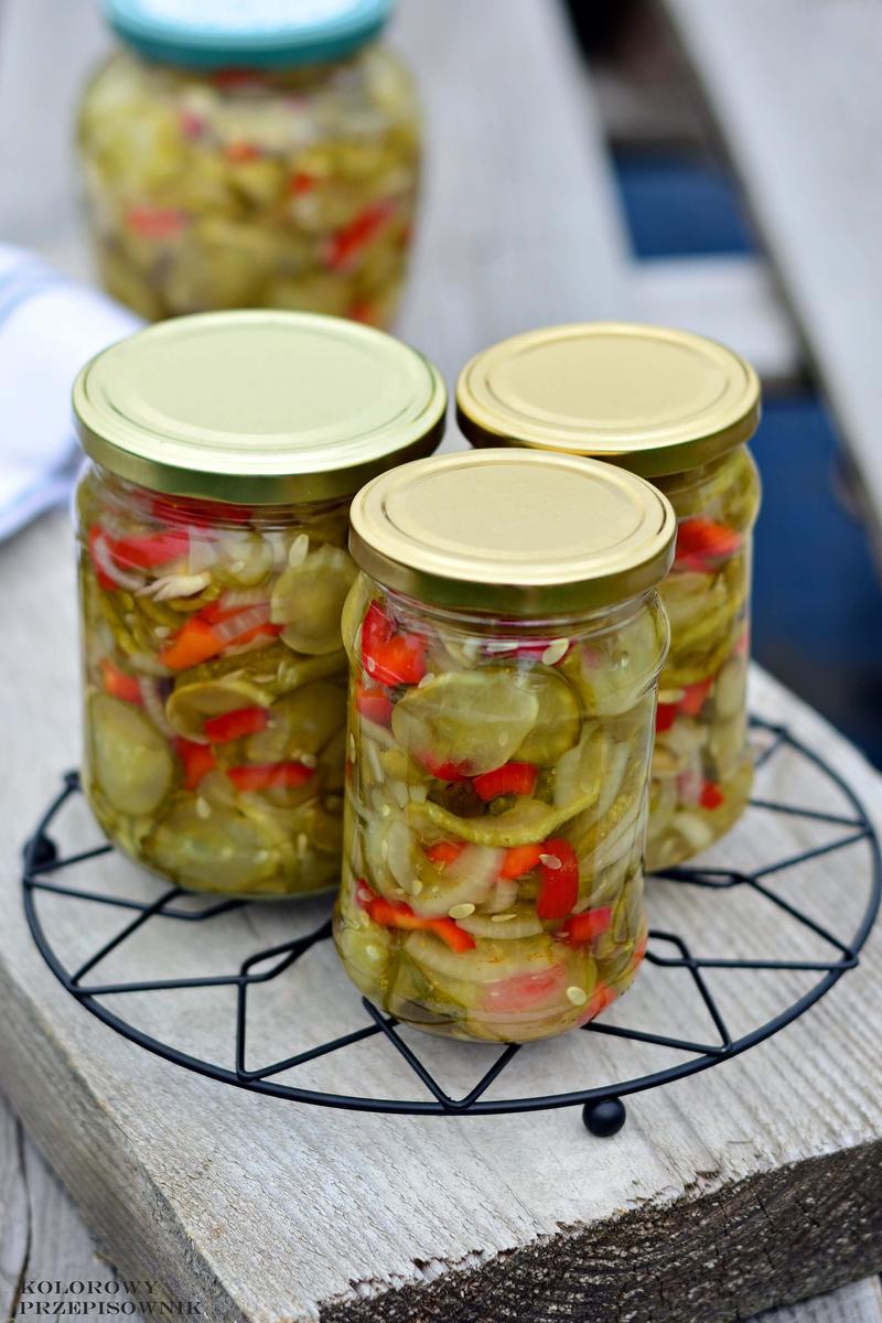 Sałatki z ogórków kiszonych