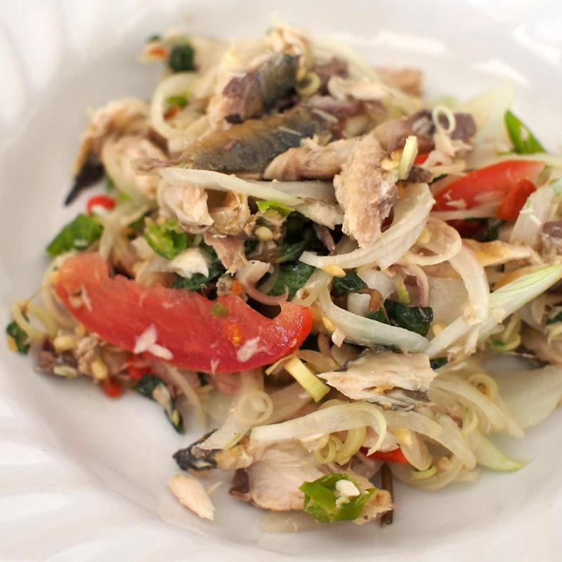 Smaki sałatki z makreli