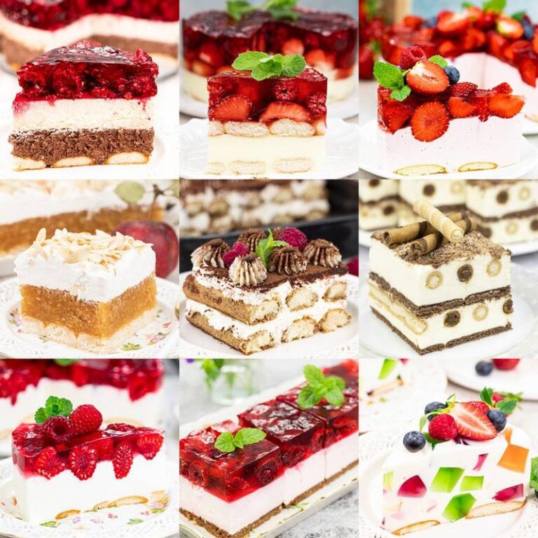 Pyszne ciasto bez pieczenia z herbatnikami i galaretką – idealny deser na każdą okazję