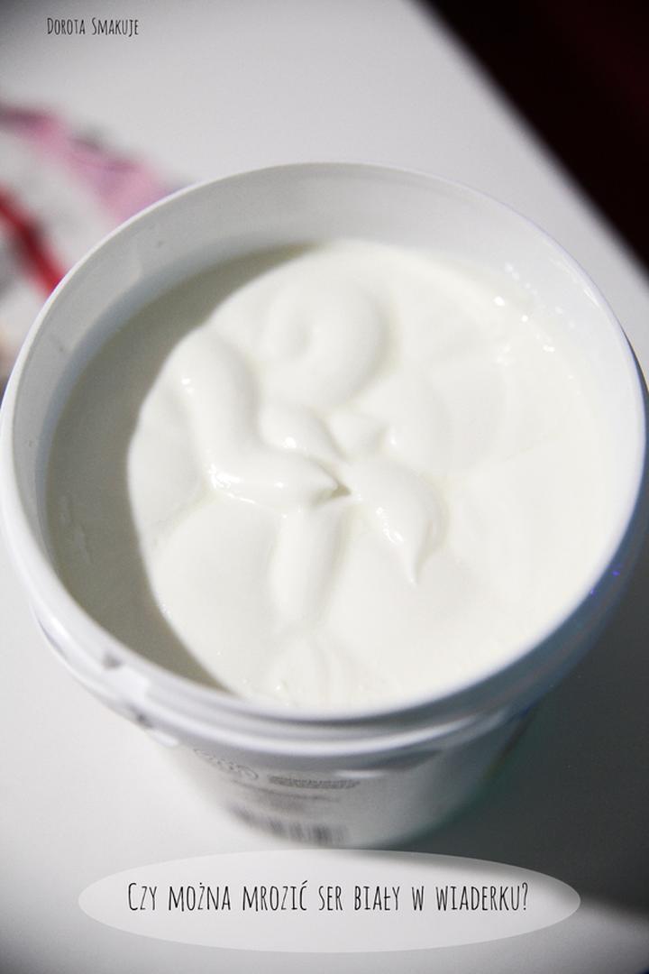 Mrożenie sera białego