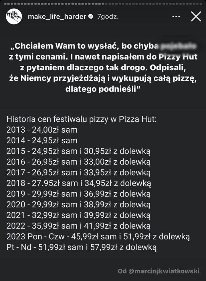 Pizza w niemieckich restauracjach