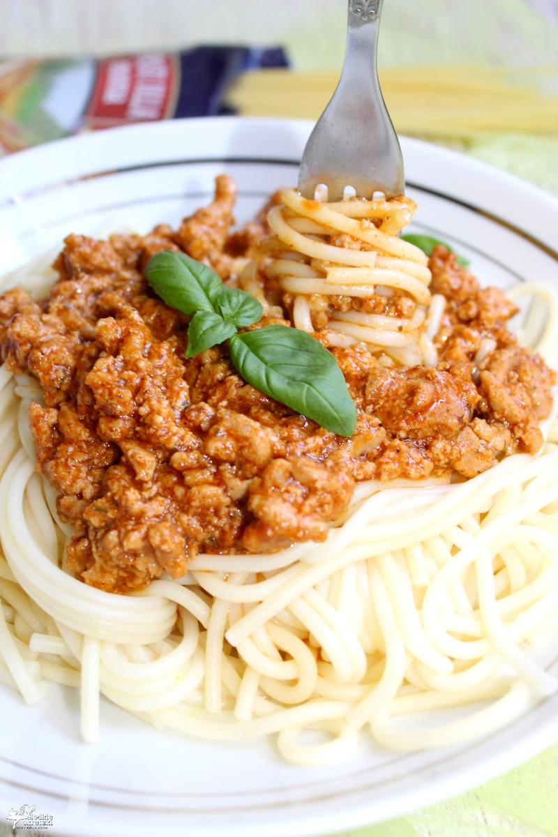 Spaghetti bolognese dla dzieci