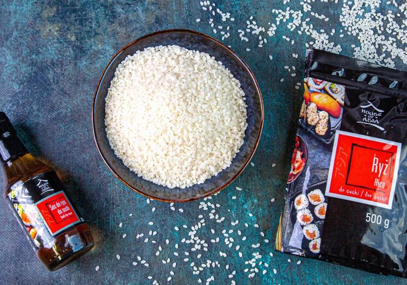 Wybór składników do sushi