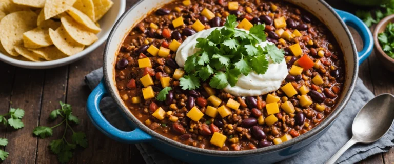 Smakowite Wege Chili Con Carne – Odkryj Przepis na Roślinne Rozkosze