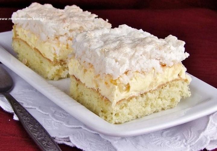 Ciasto z ananasem i kokosem