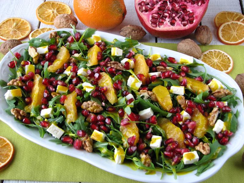 Letnia sałatka cytrusowa