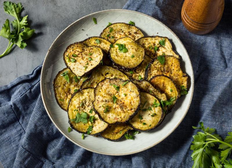 Pyszny bakłażan z czosnkiem