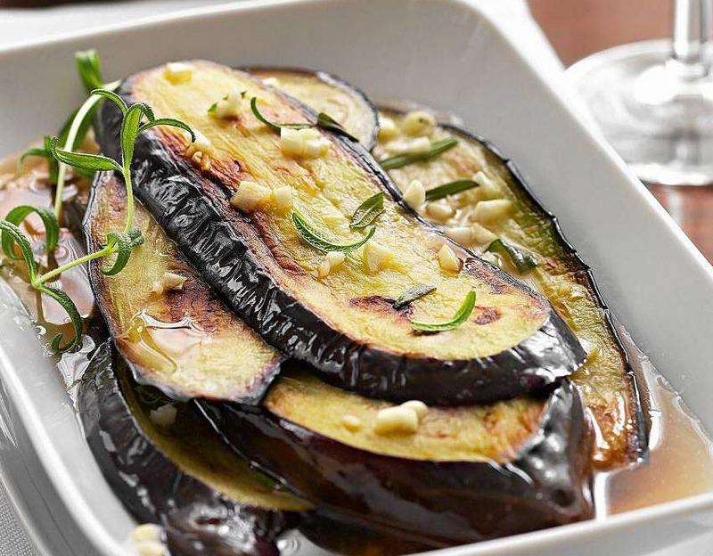 Sałatka z bakłażana i papryki