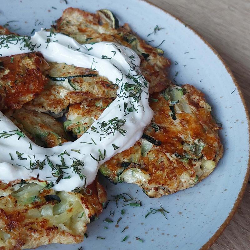 Zdrowe placuszki twarogowe