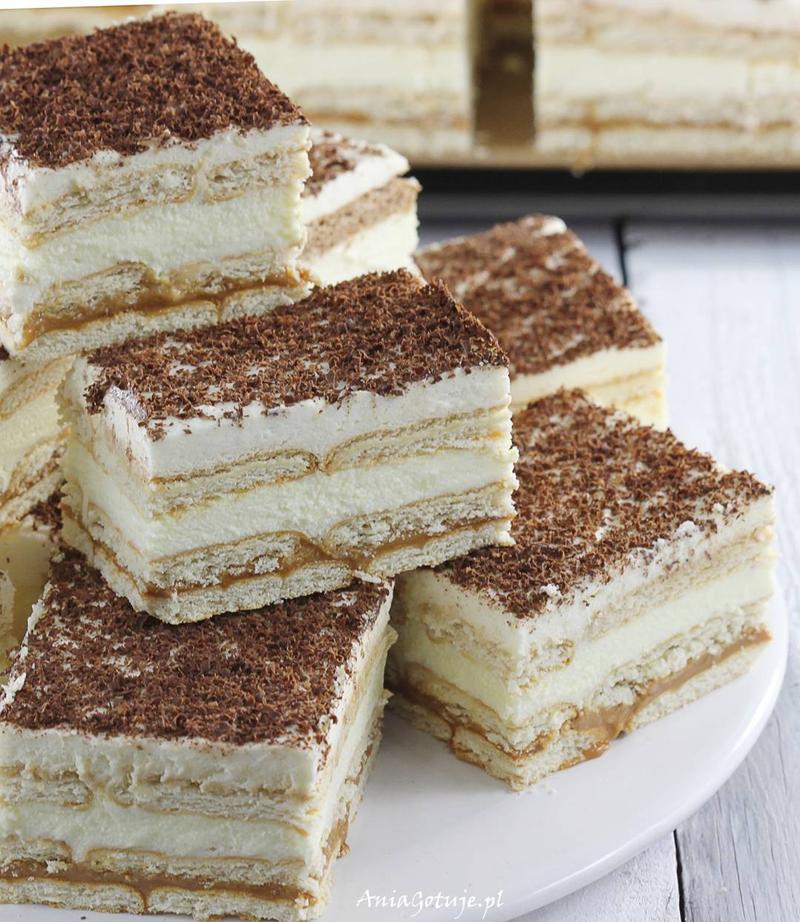 Ciasto 3 Bit na herbatnikach