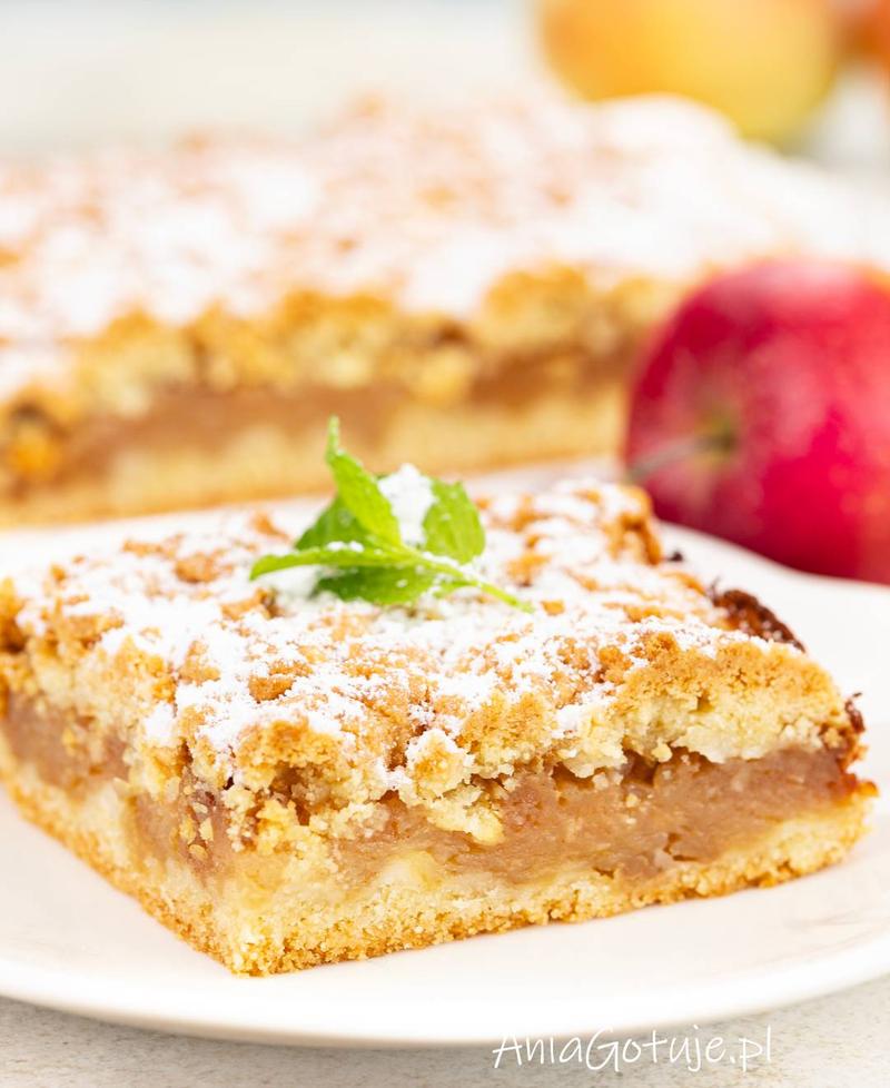 Waniliowe lody do szarlotki