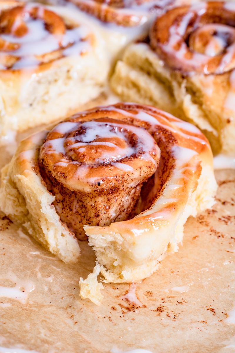 Bułeczki z kruszonką cynamonową