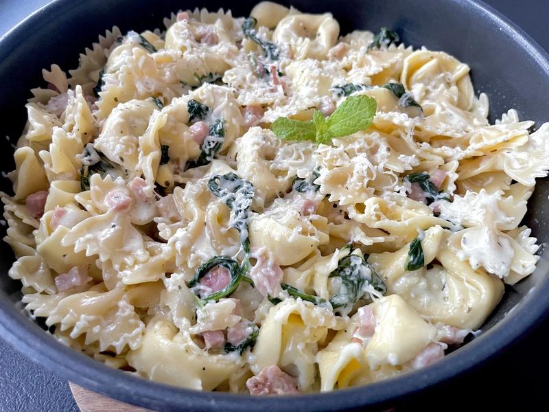 Szybki obiad z tortellini