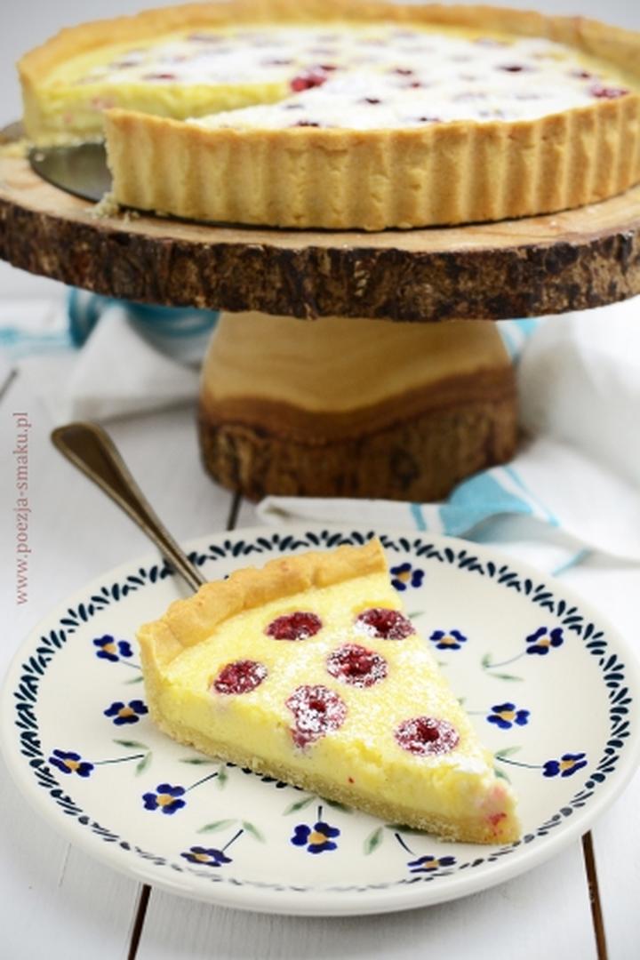 Tarta z białą czekoladą