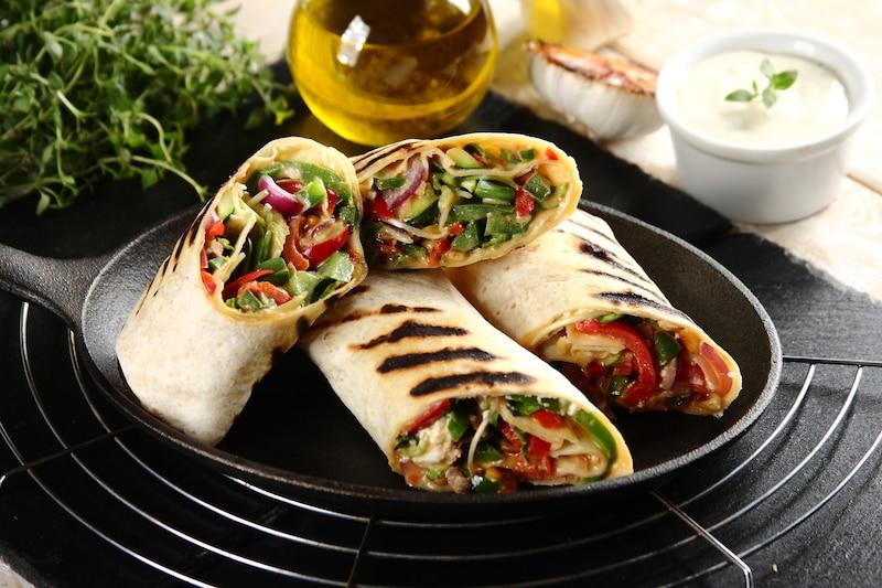 Tortilla na lunch kolację i imprezę