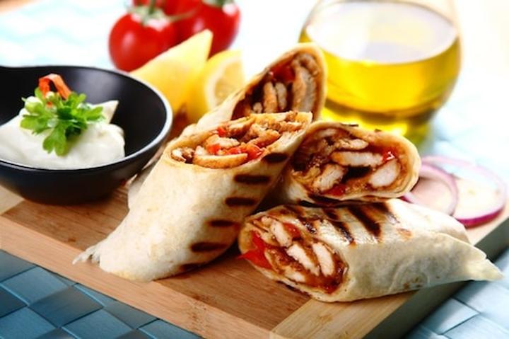 Zdrowe i dietetyczne dania z tortilli