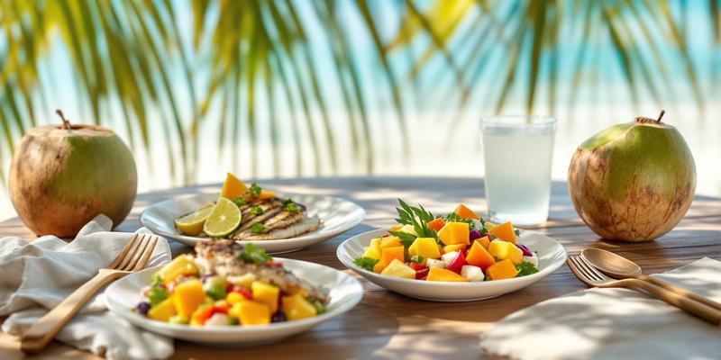 Krewetki w sosie kokosowym